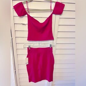 Bar III Top and Skirt set